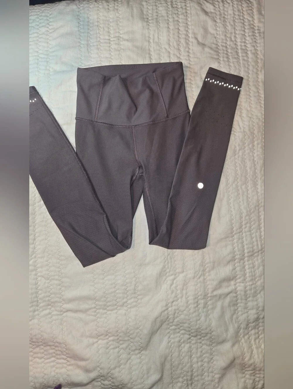 lululemon athletica Purple/taupe Undertone  High-Rise Reflective Leggings